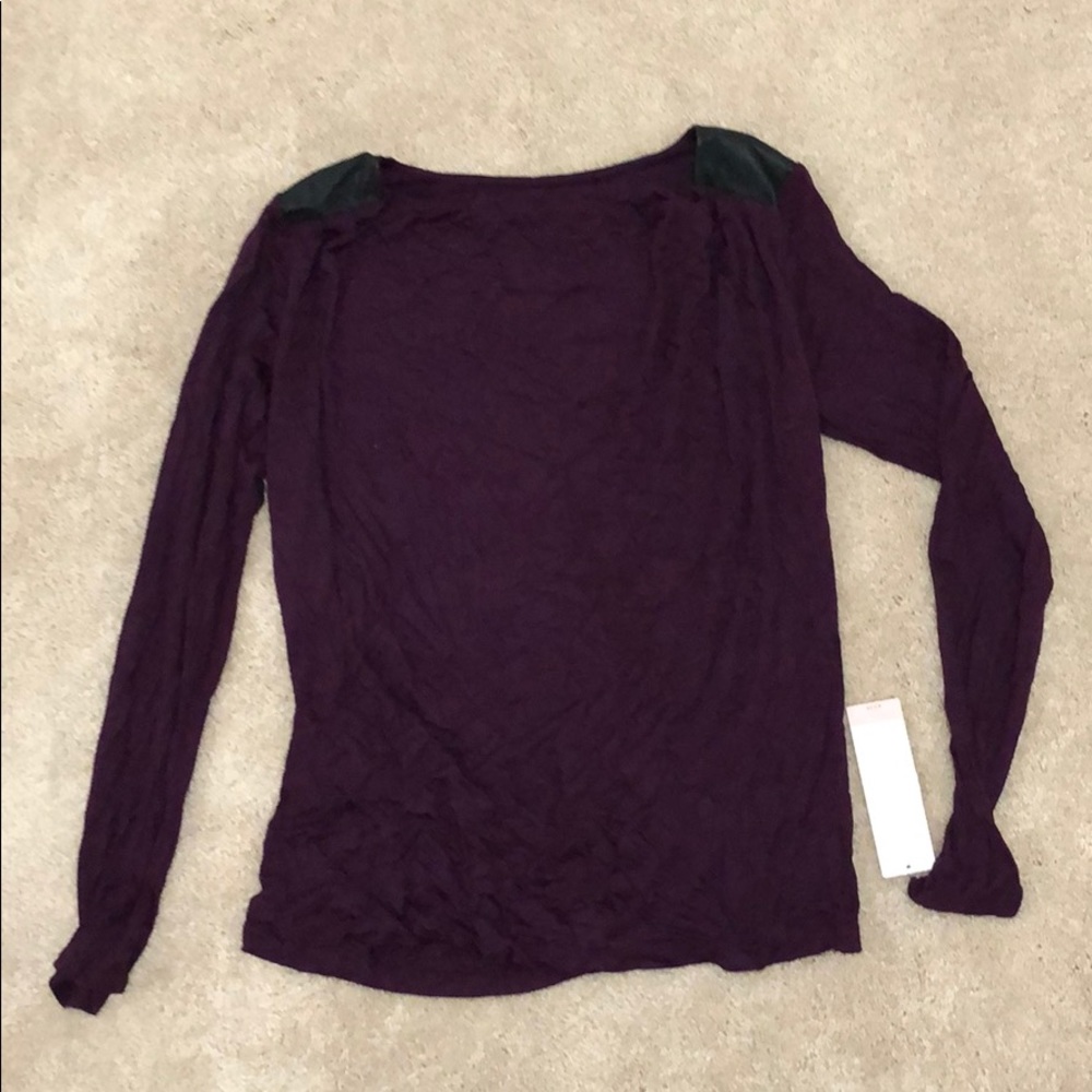 long sleeve maternity shirt